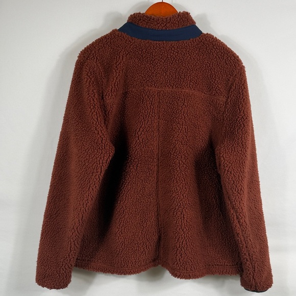 Orvis‎ MAD RIVER JACKET in Ruset Color. Men’s XL. Full Snap Sherpa Jacket - Picture 4 of 7